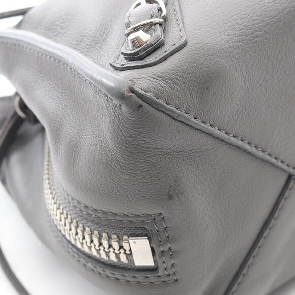 Balenciaga PAPIER A6 ZIP AROUND Paper Handbag, Leather, Women's, Gray, 370926 - Picture 7 of 12